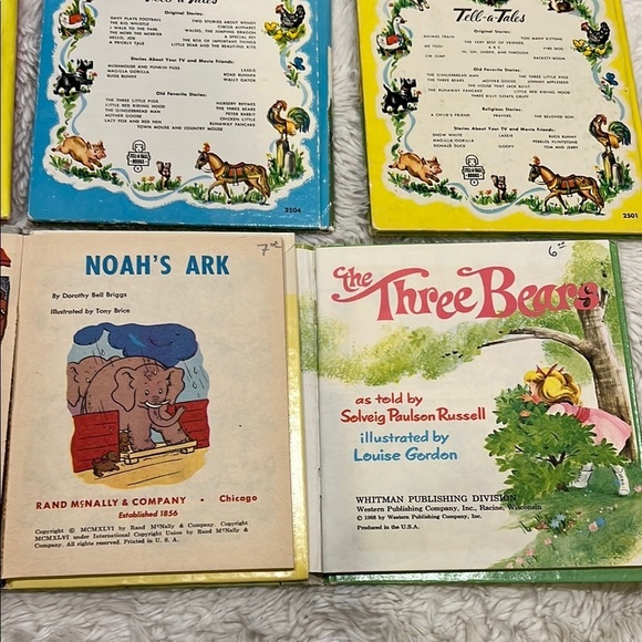 10 Vintage Books Classic Children's Storybook Collection - Picture 7 of 8